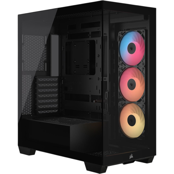 Corsair 3500X LX-R RGB iCUE LINK EATX Midi-Tower 55.86l Volumen Black Edition