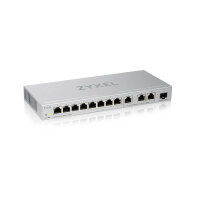 ZyXEL XGS1250 Desktop Gigabit Smart 12-Port Switch 11xRJ45 1xSFP+ Sonderware
