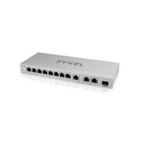 ZyXEL XGS1250 Desktop Gigabit Smart 12-Port Switch 11xRJ45 1xSFP+ Sonderware