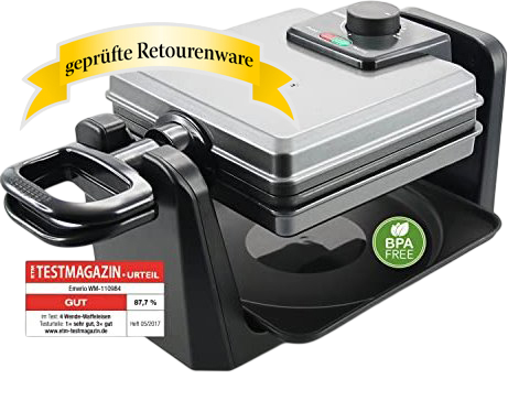 Emerio WM-110984.4 Waffelautomat für 4 belgische Waffeln Sonderware