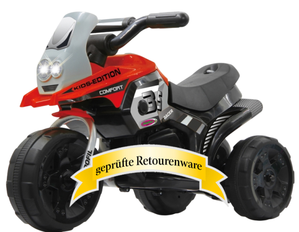 Jamara 460227 Ride-on E-Trike Racer rot Sonderware