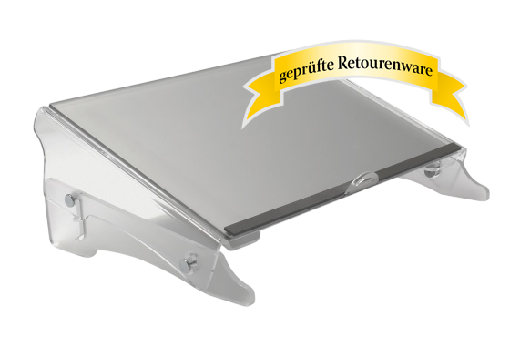 BakkerElkhuizen FlexDesk 640 Dokumentenhalter transparent Sonderware