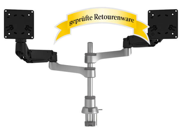 R-GO RGOVLCA4TWSI Caparo 4 Twin Gasfeder Monitorarm 3-9kg Sonderware