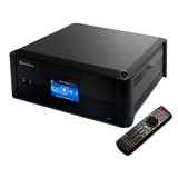 Silverstone Grandia GD02-MT Desktop Case Micro-ATX/Mini-ITX Black