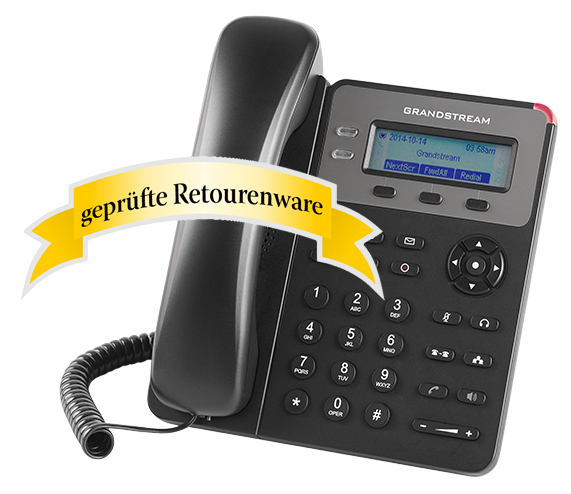 Grandstream GXP-1615 HD VoIP Telefon schwarz Sonderware