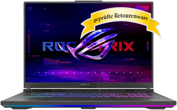 18" ASUS ROG Strix G18 (2023) G814JV-N6055 Intel Core i7-13650HX, 32GB RAM 1TB SSD GeForce RTX 4060 ohne Windows Eclipse Gray Sonderware