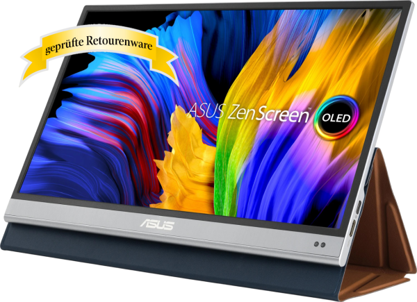 33.8cm (13.3") ASUS ZenScreen MQ13AH OLED Full-HD Mobile Monitor USB-C Sonderware
