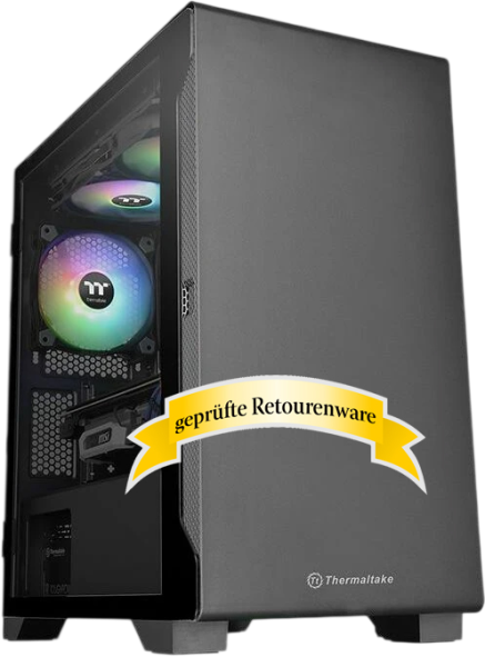 Thermaltake S100 TG Mini Tower Window Black Edition Sonderware