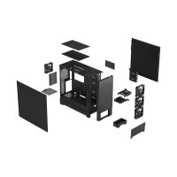 Fractal Design Pop XL Silent Black Solid Edition schallgedämmt Sonderware