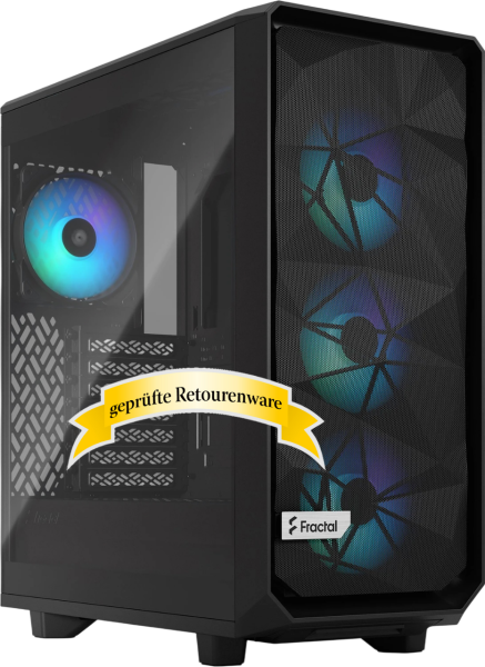 Fractal Design Meshify 2 Compact Lite RGB Black TG Light Tint Edition Sonderware