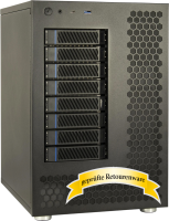 Inter-Tech NAS-8 Midi-Tower Case 8x2.5/3.5" SATA...