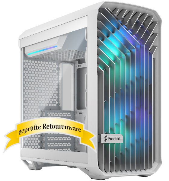 Fractal Design Torrent Compact White RGB TG Light Tint Edition Sonderware
