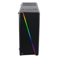 AeroCool Cylon RGB Window Black Edition Midi-Tower 37.53l...
