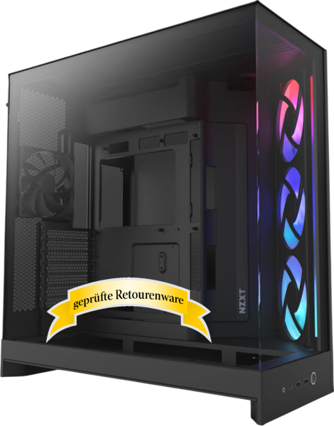 NZXT H9 Flow RGB 2025 Black Edition E-ATX Tower 76.6l Sonderware