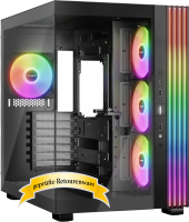be quiet! Light Base 600 LX Black Tower Case Glasfenster...