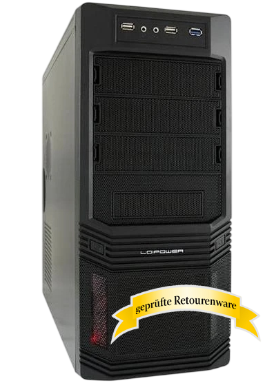 LC-Power Pro-925B Black Midi-Tower 35.95l Sonderware
