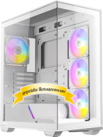 Antec C3 ARGB White Midi-Tower 47.87l Sonderware