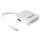 DELOCK Displayport Adapter mini DP -> HDMI/DVI(24+1)/DP St/B