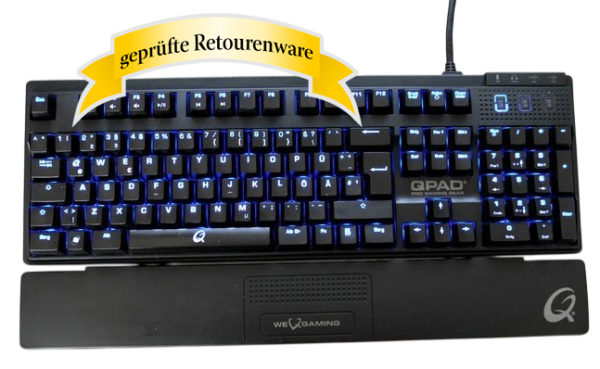 QPAD MK-80 Pro Gaming Cherry MX Blue Mechanical Keyboard Sonderware