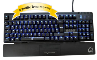 QPAD MK-80 Pro Gaming Cherry MX Blue Mechanical Keyboard...