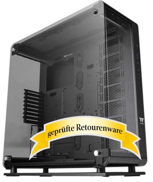 Thermaltake Core P8 TG Tempered Glass Black Edition 107.42l Benchtable Sonderware