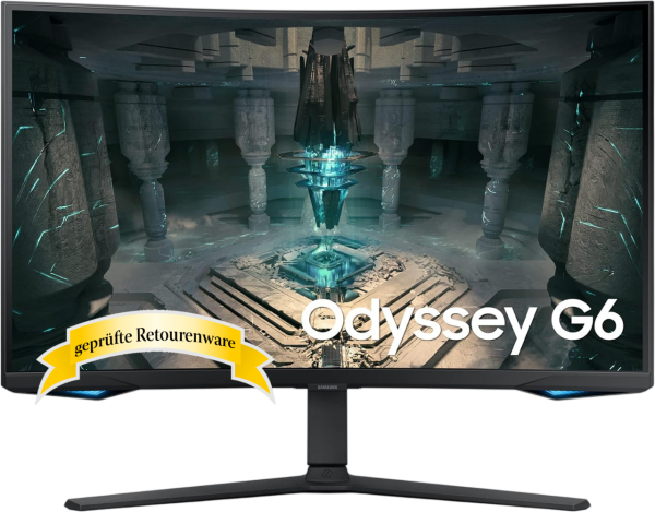 81.3cm (32") Samsung Odyssey S32BG650EU VA HDR WQHD 240Hz Gaming Curved Sonderware