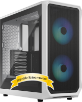 Fractal Design Focus 2 RGB White TG Clear Tint Edition 45.77l Sonderware