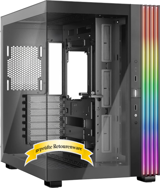 be quiet! Light Base 600 DX Black Midi Tower Mehrkammerdesign RGB schwarz Sonderware
