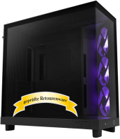 NZXT H6 Flow RGB All Black Edition Mehrkammerdesign 51.81l Sonderware