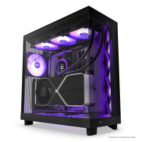 NZXT H6 Flow RGB All Black Edition Mehrkammerdesign 51.81l Sonderware