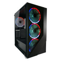 LC-Power Gaming 803B Shaded X RGB Window Black Edition ATX Midi-Tower 40.89l Sonderware
