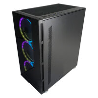 LC-Power Gaming 803B Shaded X RGB Window Black Edition ATX Midi-Tower 40.89l Sonderware