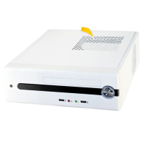 Chieftec Flyer FI-01B ITX Tower 200 Watt White Desktop...