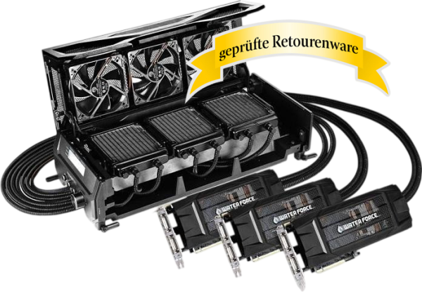 4GB Gigabyte GeForce GTX980 WaterForce GDDR5 Komplettwasserkühlung Sonderware