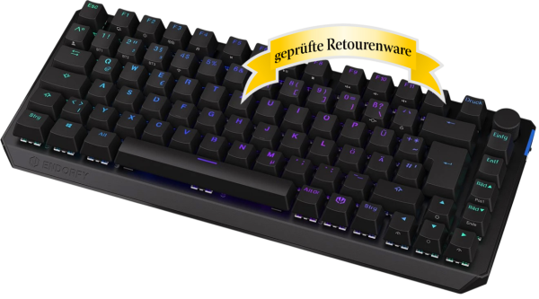 Endorfy Thock 75% PBT Black Gaming Keyboard Sonderware