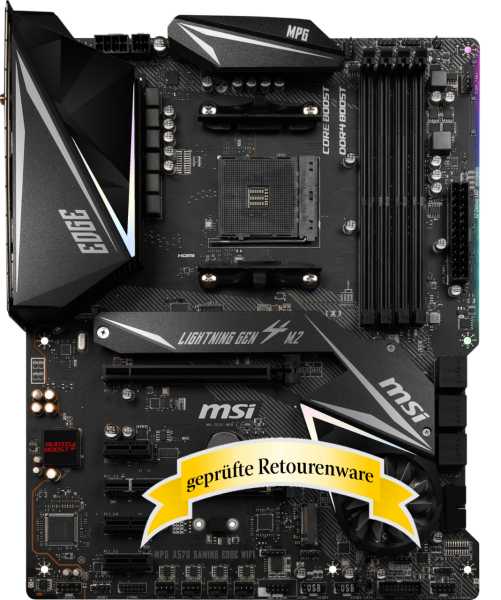 MSI MPG X570 Gaming Edge WIFI Sonderware
