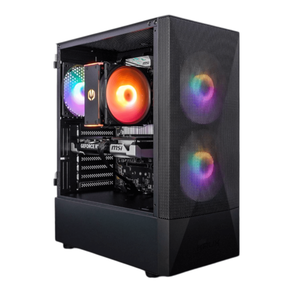 Gaming R7-5700X 32GB DDR4 1TB M.2 RTX5060TI 16GB WLAN W11Pro