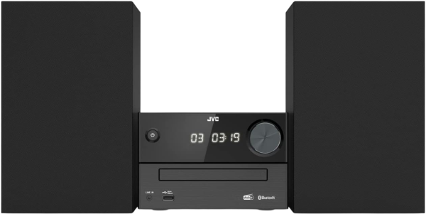 JVC UX-C25DAB Micro HiFi System CD-Player DAB+ Bluetooth schwarz