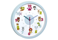 TFA Dostmann Wanduhr Kinder Tiermotive 30.9x4cm
