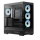 AeroCool P500B Digi Blac 54,02l Glasfenster 4x 120mm ARGB Lüfter Display Panorama View