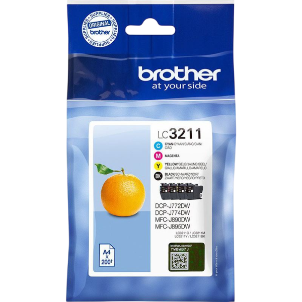 Brother LC3211VAL Tinte Multipack