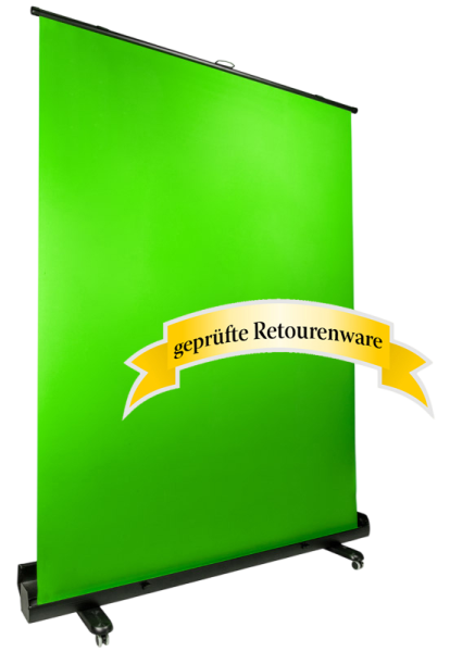 Streamplify Screen Lift Green Streaming Screen 200x150cm hydraulisch rollbar Sonderware