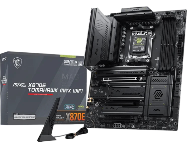 MSI MAG X870E Tomahawk MAX WIFI  AMD AM5 4xDDR5 USB4 ATX