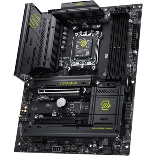 MSI MAG B850 Tomahawk WIFI  AMD AM5 4xDDR5 HDMI 2.1 ATX