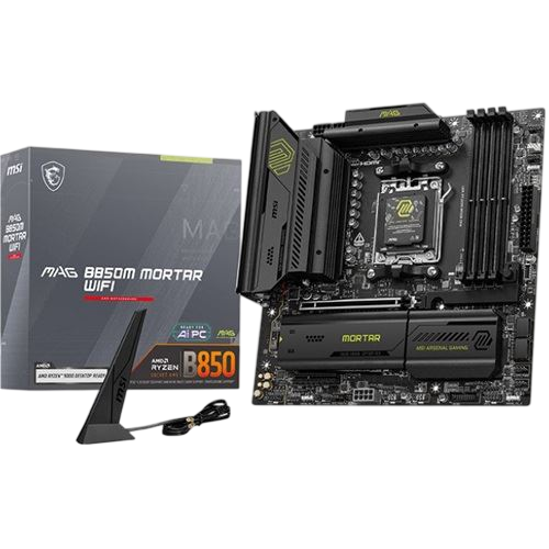 MSI MAG B850M Mortar WIFI  AMD AM5 4xDDR5 mATX