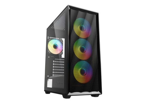 Sharkoon VK4 ARGB Black Edition 40.52l Glasfenster 4x 120mm ARGB Lüfter