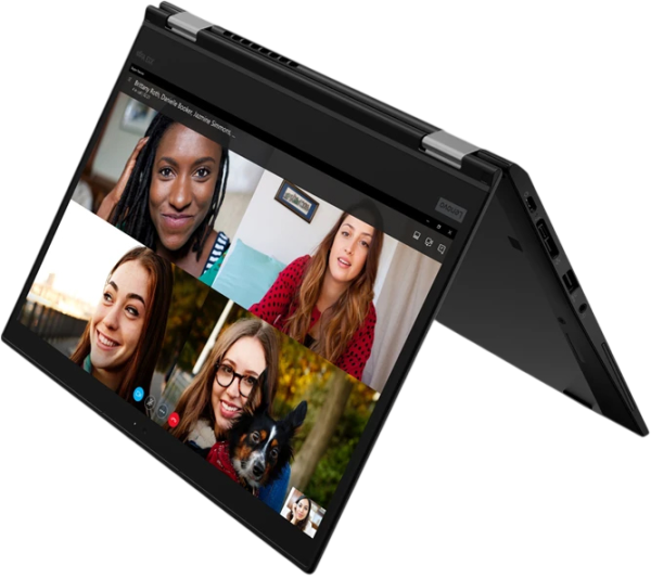 33.7cm (13.3") Lenovo ThinkPad X13 Yoga Gen1 Convertible Intel Core i7-10510U 16GB RAM 512GB M.2 SSD 4K OLED Display W11Pro gebraucht inkl. Kabelschloss SONDERWARE