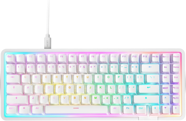 NZXT Function Elite MiniTKL Gaming Keyboard NZXT Magnetic RGB USB white