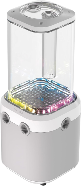 Corsair iCUE LINK XD6 RGB Elite Ausgleichsbehälter + Pumpe weiß