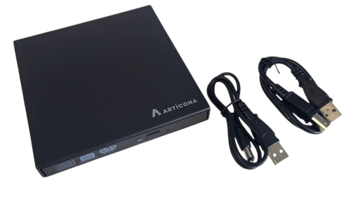 Articona External DVD-RW Drive 8x Speed USB 2.0 schwarz Sonderware